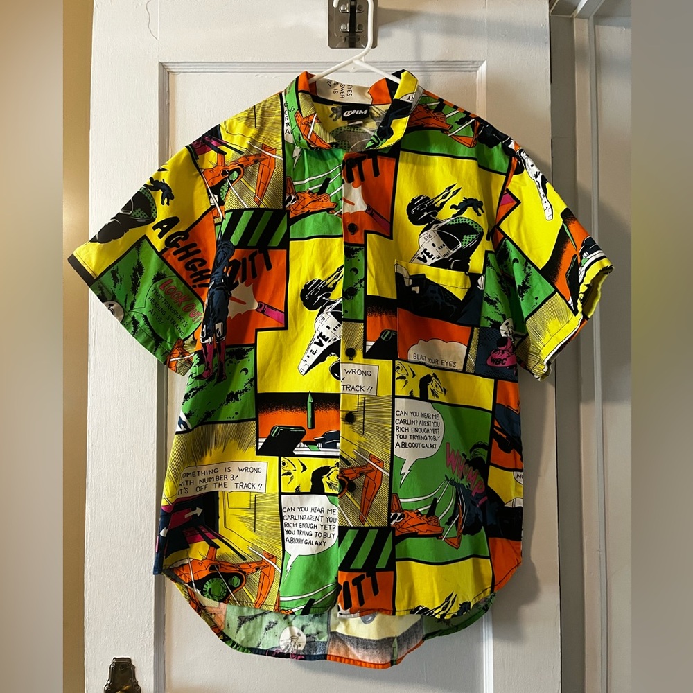 Vintage Trim Surfwear button up.
